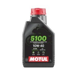 Motul 5100 4T 10W-40 4T 1L Semi Synthetic Engine Oil 