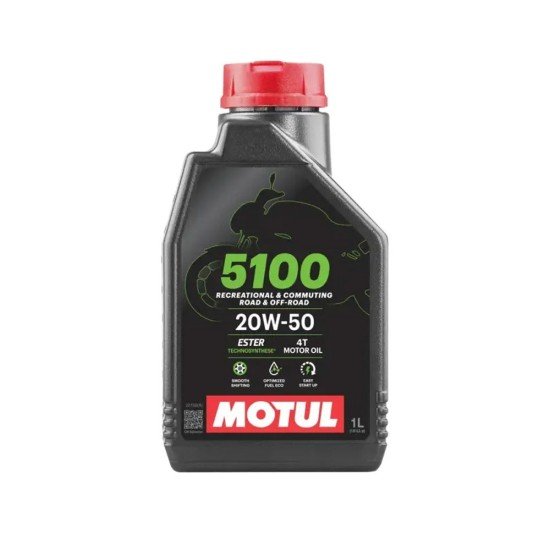 Motul 5100 20W-50 4T Semi Synthetic 1L Engine Oil