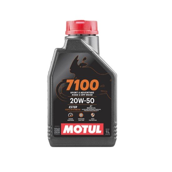 Motul 7100 20W-50 4T Synthetic 1L Engine Oil