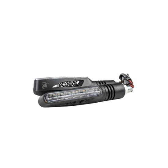 Flowing Flicker LED Turn Signal Lights – Pair Set Motorcycle
