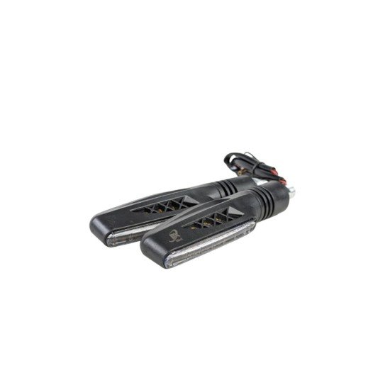 Flowing Flicker LED Turn Signal Lights – Pair Set Motorcycle