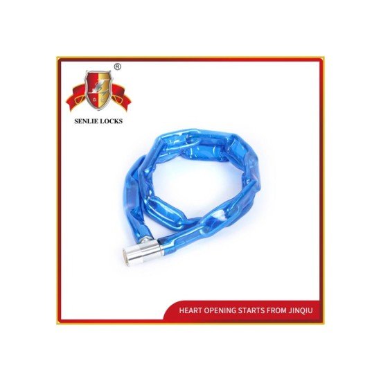 Bicycle Chain Lock - Blue - Secure Lock For Bike Security
