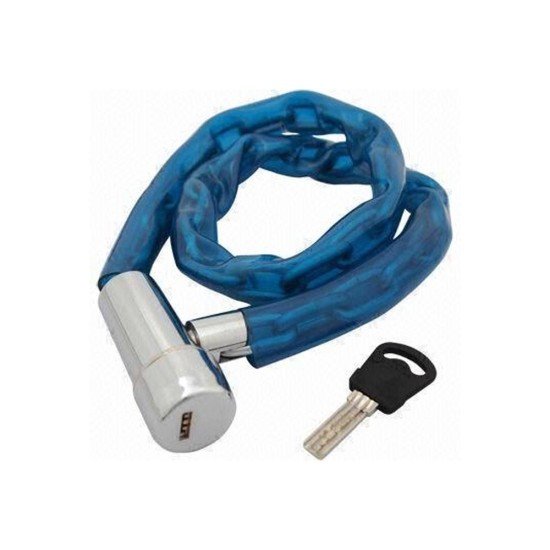 Bicycle Chain Lock - Blue - Secure Lock For Bike Security
