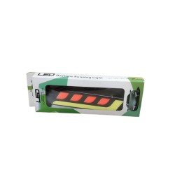 Body indicator or back panel light flashes