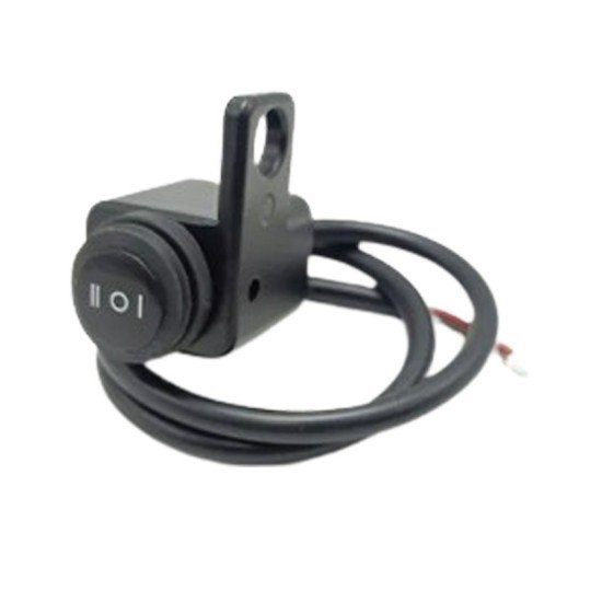 Domino Mini Driving Light Switch Mirror Mount 3 Way Hazard Fog On Off Right/Left