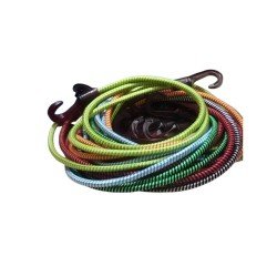 Elastic band or rope to tie luggage to the bike