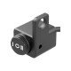 Motorcycle 25mm Handlebar Headlight Switch with LED Light