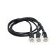Motorcycle 3 Pin 12V Waterproof Metal (Aluminum Alloy) Handlebar Switch 