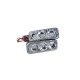 Police Red and Blue Flashing Lamp Motorcycle