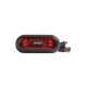 Smart USB Rechargeable LED Helmet Safety Light – Red Warning Tail Light For Night Riding