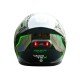 Smart USB Rechargeable LED Helmet Safety Light – Red Warning Tail Light For Night Riding