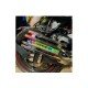 Suzuki Gixxer Exhaust Cover Foot Rest Silencer Guard Multicolor SS Made