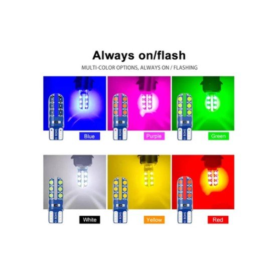 T10 LED Bulbs Parking Bulb License Plate Lights Car Dome Reading Lamp LED For Motorcycle And Car