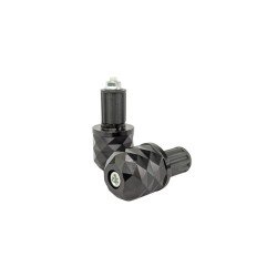 Universal Diamond Shape Handle Bar Grips or End Cap Plug Gutli For All Motorcycle