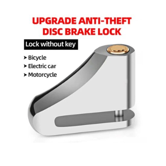 Universal Disc Brake Lock Rust-Proof Anti-Theft With 2 Keys