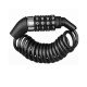 Universal Helmet Lock 4-Digit Combination Anti-Theft Cable Password Lock