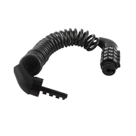 Universal Helmet Lock 4-Digit Combination Anti-Theft Cable Password Lock