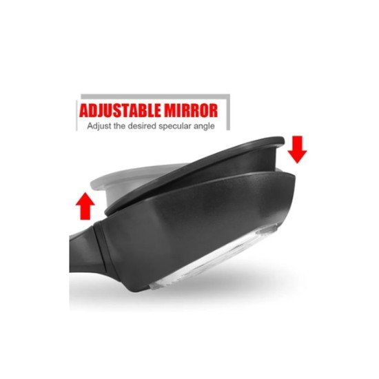 Universal Kawaasaki Ninja Kit Rear View Side Mirror With Led Indicator