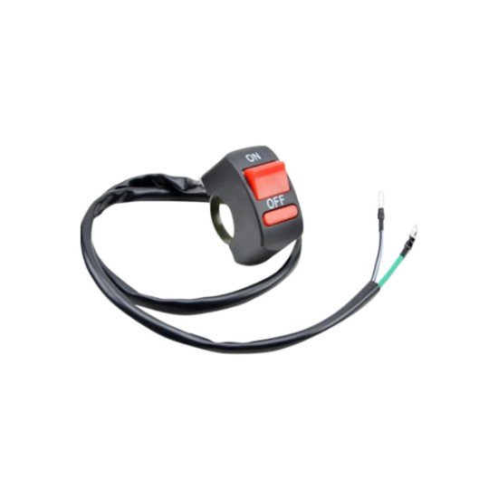Universal Motorcycle Handlebar Flashing Switch Moto Light Switch On Off Button Atv Bike