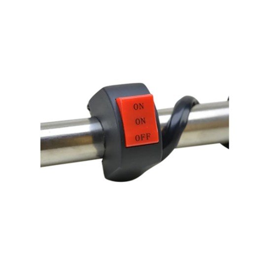 Universal Motorcycle Switch ON ON OFF Connector Push Button Switch Handlebar Headlight Fog Spot Light Controller Switch