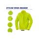 Water-Resistant Lime Color Attractive Stylish Cheap Price Wind Breaker For Motorcycle Outdoor Bicycle Night Work