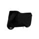 Waterproof All Season Bike Cover Dust Cover UV Protective Outdoor Indoor For Motorcycle 50 To 200cc Black Color