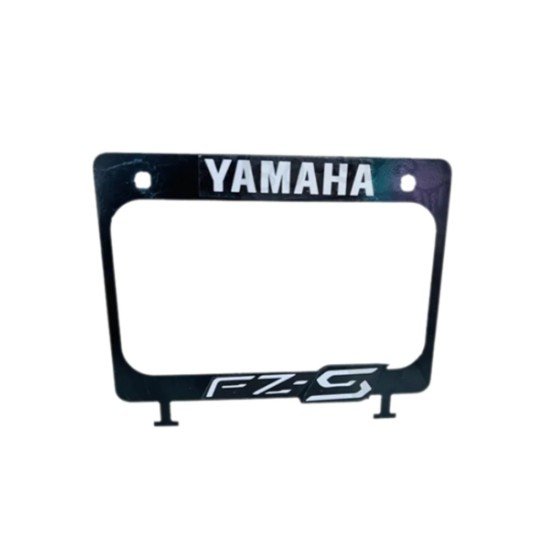 Yamaha FZS Branded Motorcycle Registration License Plate Holder