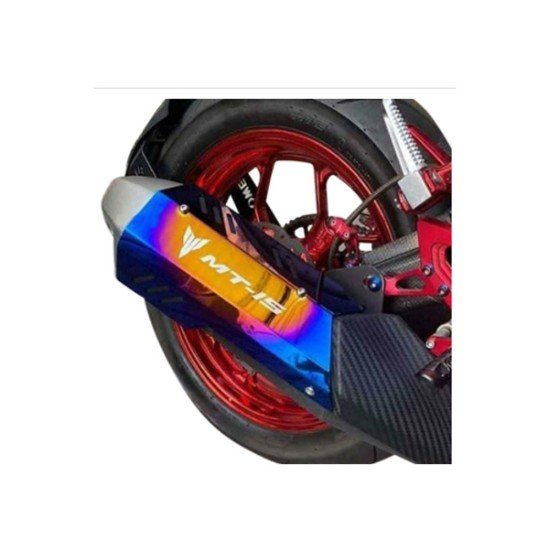 Yamaha MT15 Exhaust Cover Silencer Guard Multicolor SS Made