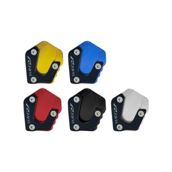 Yamaha R15 V3 Side Stand Extender Plate – CNC Aluminum Kickstand Enlarged Base