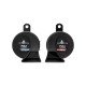 PIAA Waterproof Electric 14 OTO Style Performance Horn 112dB 400hz/500hz for Motorcycle and Car