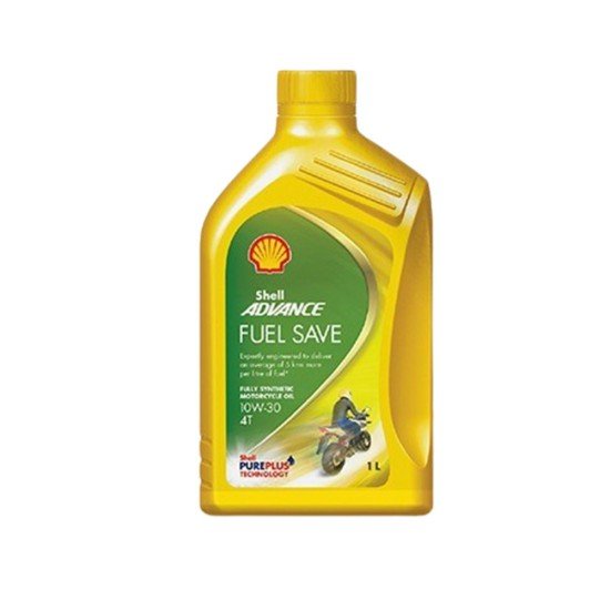 Shell Advance Fuel Save 10W-30 4T SN/MA2 Full Synthetic 1L Engine Oil