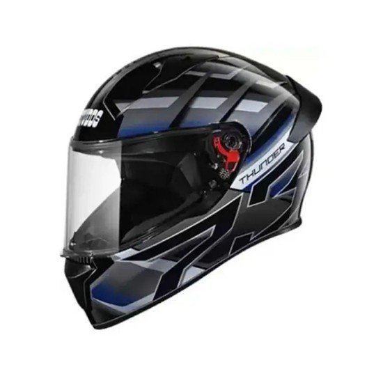 Studds Thunder D6 Grey Full Face Helmet