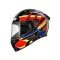 Studds Thunder D6 Matt Black And Red Blue Full Face Helmet