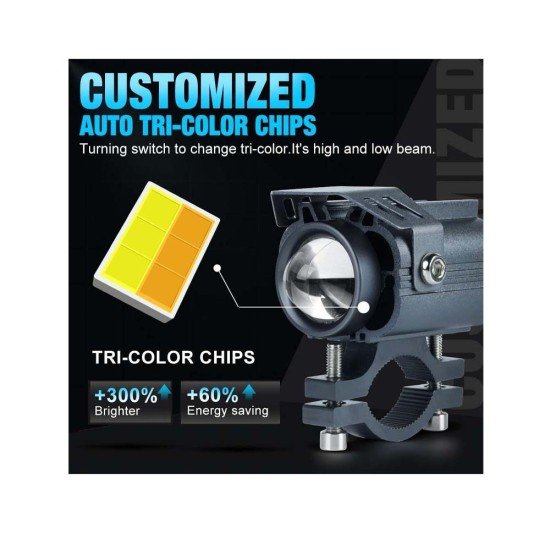 Tasslock Tasslight R1 Mini Bullet Fog Light - 2 Pcs