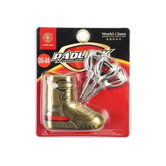 Shoe Shape Anti Theft Disc Lock 
