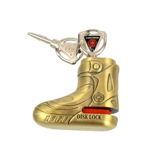 Shoe Shape Anti Theft Disc Lock 