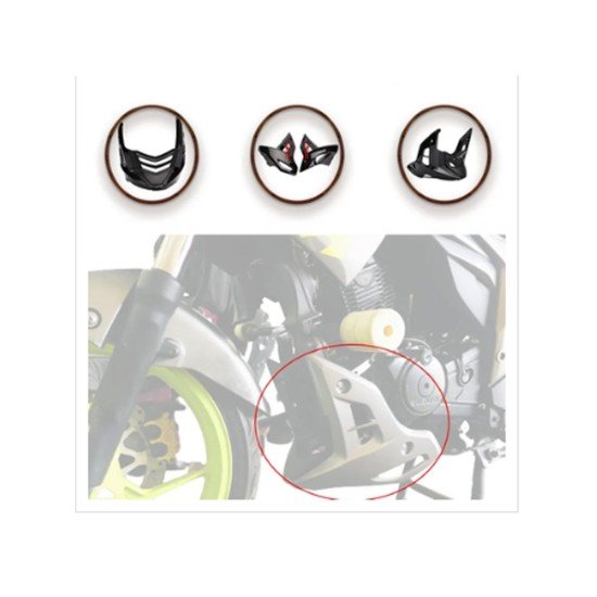 Universal Motorcycle Engine Guard (Pulsar, Gixxer, FZ, Hornet, And Other Related Bikes)