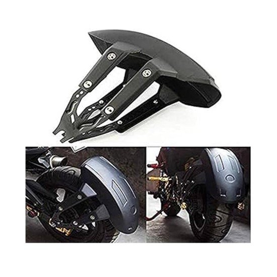 Universal Mud Guard For Motorcycle With Clump And Fittings