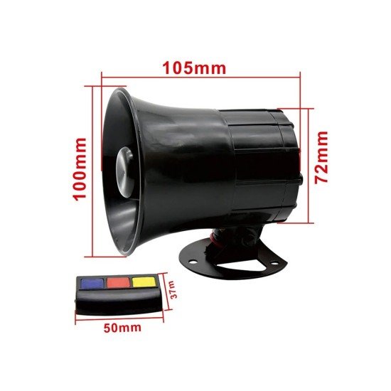VIP Emergency 105dB Loud Horn