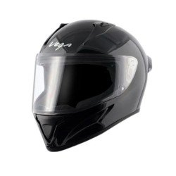 Vega Bolt Glossy Black Full Face Helmet