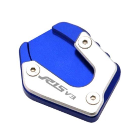 Yamaha R15 V3 Side Stand Extender Plate – CNC Aluminum Kickstand Enlarged Base