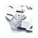 ZOVII ZK6 Disc Lock Anti-Theft Stainless Steel Lock With 6mm Lock Pin