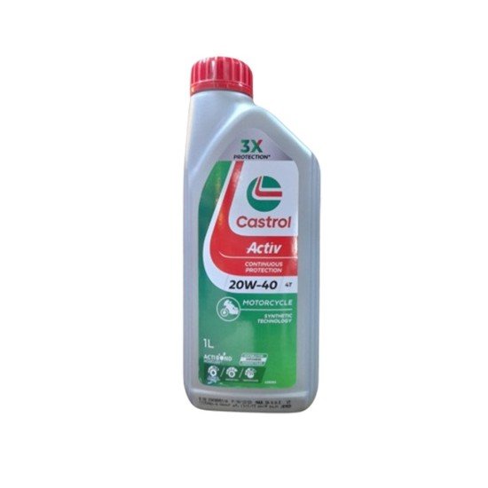 Castrol Active 20W-40 4T Mineral 1L Engine Oil