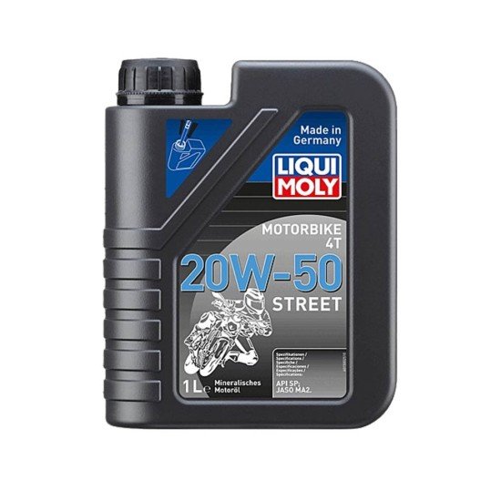 Liqui Moly Motorbike 20W-50 4T Street Mineral 1L Engine Oil