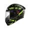 Studds Thunder D6 Black and Green Full Face Helmet
