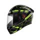 Studds Thunder D6 Black and Green Full Face Helmet