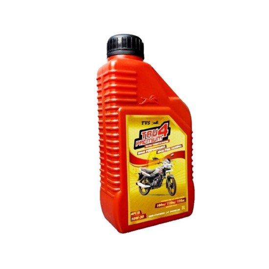 TVS Tru4 10W-30 4T Semi Synthetic 1L Engine Oil 